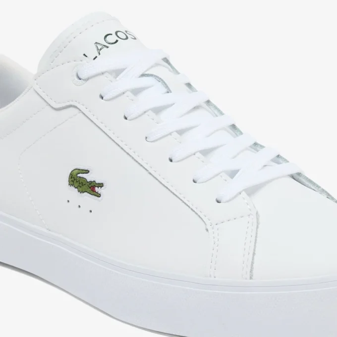 Men’s Powercourt Graphic Leather Sneakers
