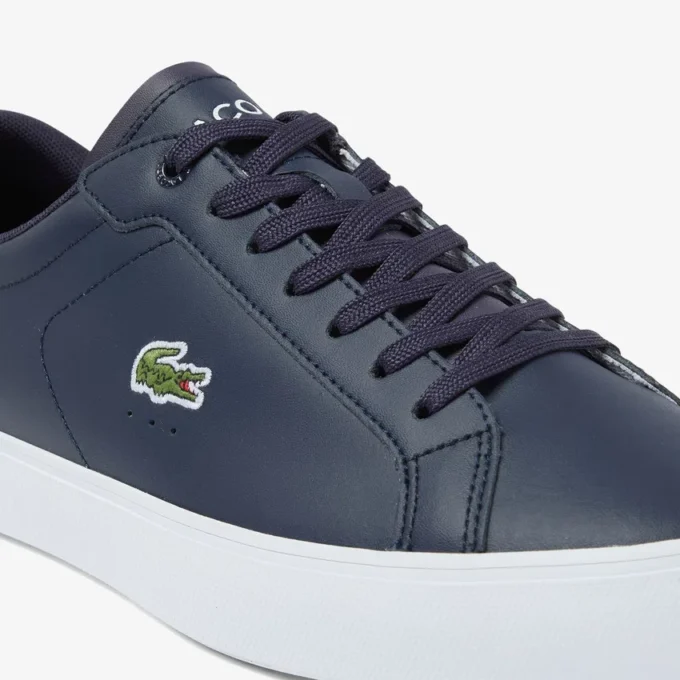 Men’s Powercourt Graphic Leather Sneakers