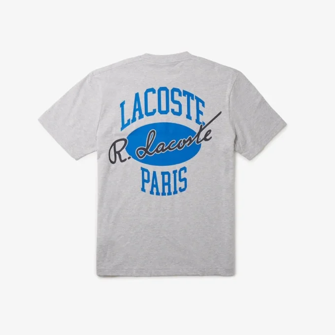 Men’s Print Back Cotton T-Shirt