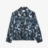 Men’s Print Motif Water-Repellent Windbreaker