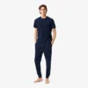 Men’s Printed Cotton Pajama Bottoms
