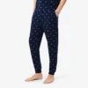 Men’s Printed Cotton Pajama Bottoms