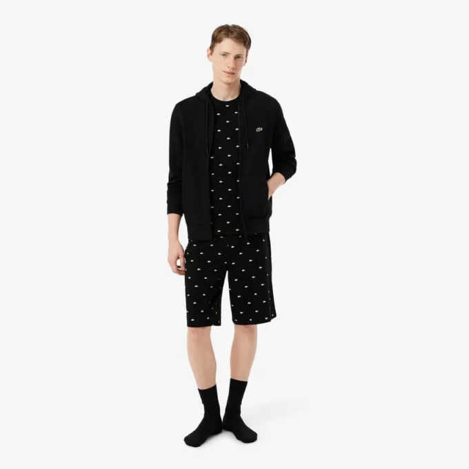 Men’s Printed Cotton Pajama Set