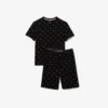 Men’s Printed Cotton Pajama Set