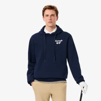 Men’s Printed Fleece Golf Hoodie