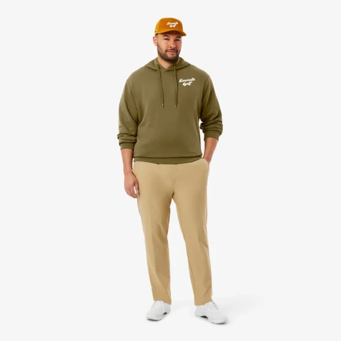 Men’s Printed Fleece Golf Hoodie