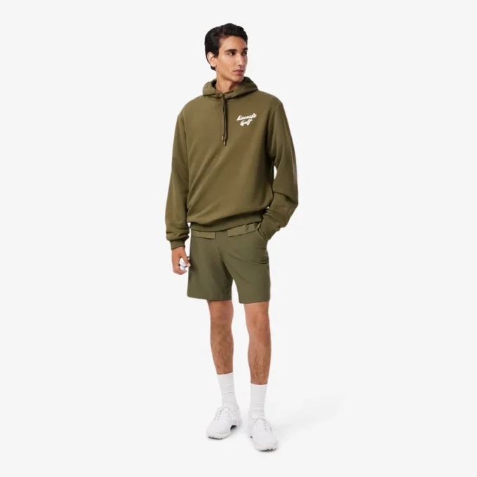 Men’s Printed Fleece Golf Hoodie