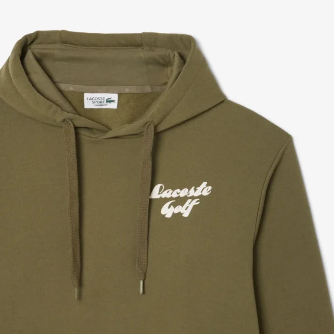 Men’s Printed Fleece Golf Hoodie