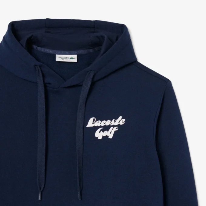 Men’s Printed Fleece Golf Hoodie