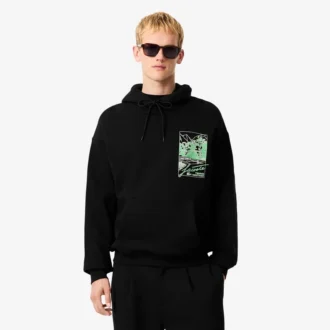 Men’s Printed Fleece Hoodie
