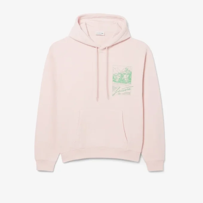 Men’s Printed Fleece Hoodie