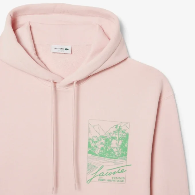 Men’s Printed Fleece Hoodie