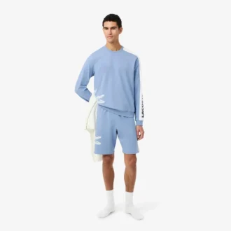 Men’s Printed Fleece Lounge Sweatshirt