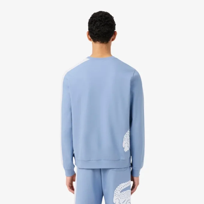 Men’s Printed Fleece Lounge Sweatshirt