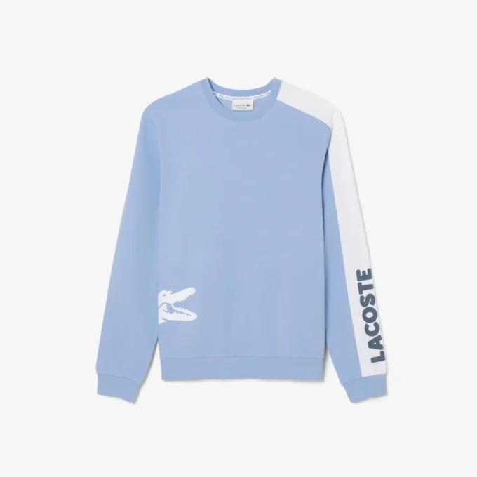 Men’s Printed Fleece Lounge Sweatshirt