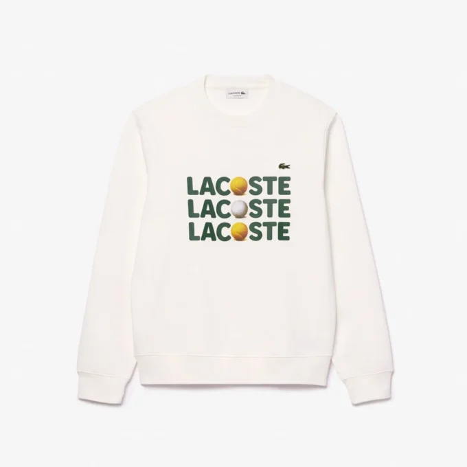 Men’s Printed Fleece Sweatshirt