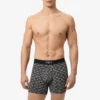 Men’s Printed Stretch Cotton Boxer Briefs