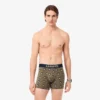 Men’s Printed Stretch Cotton Boxer Briefs