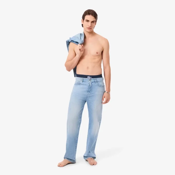 Men’s Printed Stretch Cotton Boxer Briefs