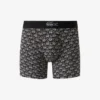 Men’s Printed Stretch Cotton Boxer Briefs