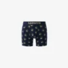 Men’s Printed Stretch Cotton Boxer Briefs