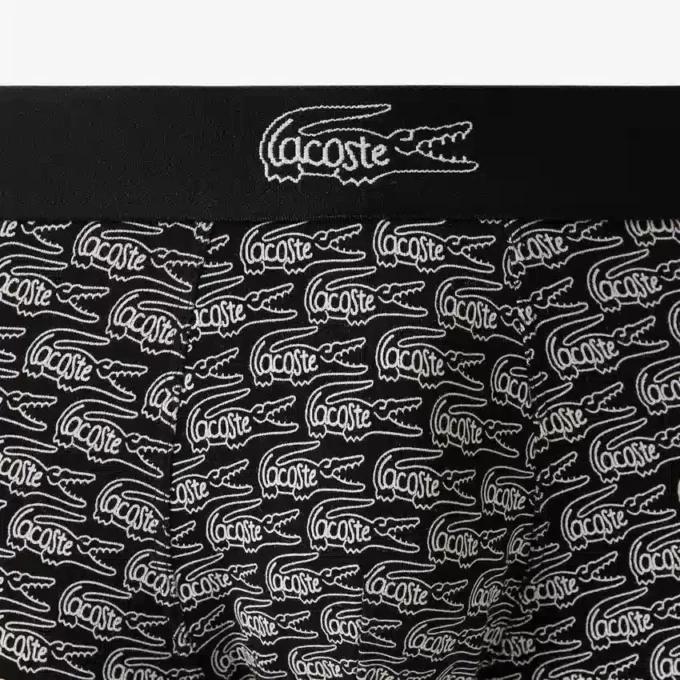 Men’s Printed Stretch Cotton Boxer Briefs