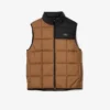 Men’s Puffer Vest with Removable Hood