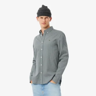 Men’s Regular Fit Checked Cotton Shirt