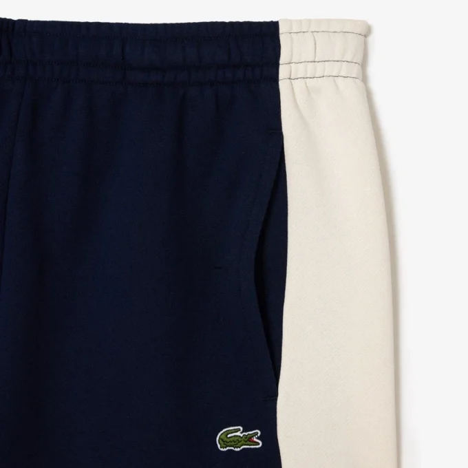 Men’s Regular Fit Colorblock Fleece Shorts