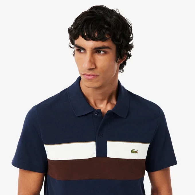 Men’s Regular Fit Colorblock Petit Piqua Polo