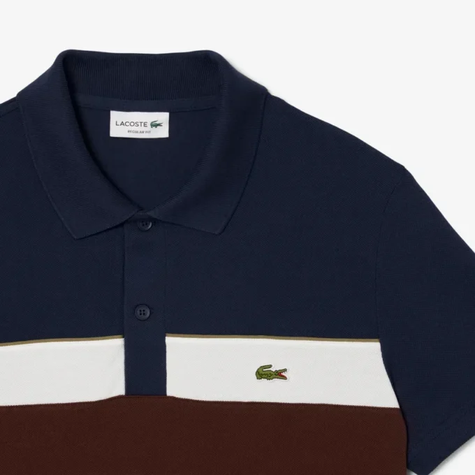 Men’s Regular Fit Colorblock Petit Piqua Polo