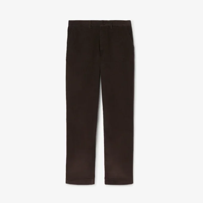 Men’s Regular Fit Corduroy Chino Pants