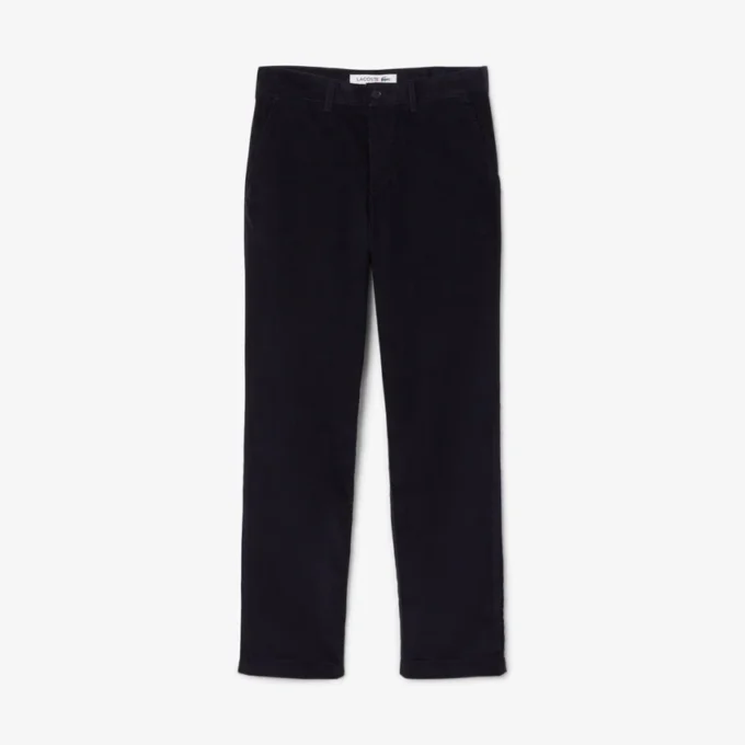 Men’s Regular Fit Corduroy Chino Pants