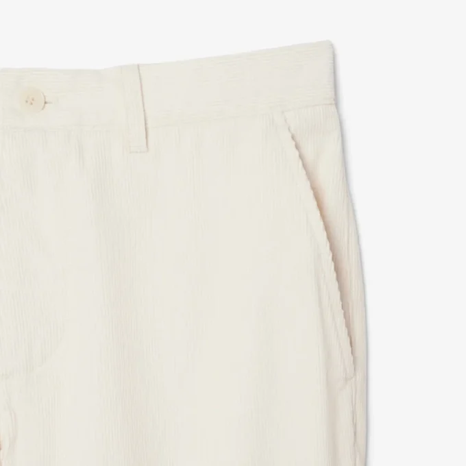 Men’s Regular Fit Corduroy Chino Pants