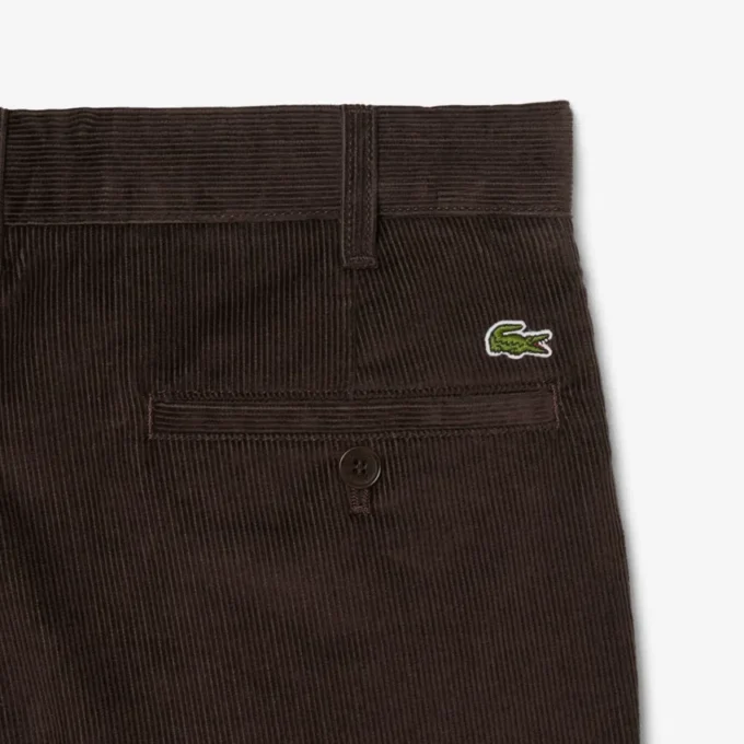 Men’s Regular Fit Corduroy Chino Pants