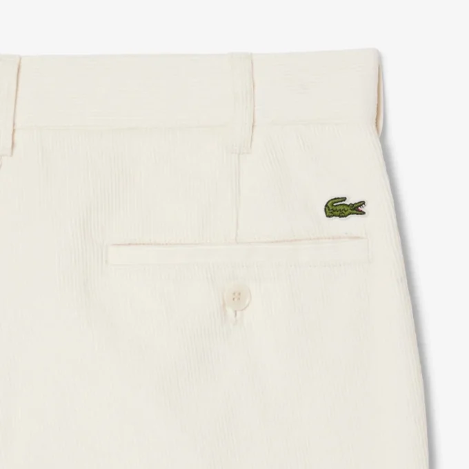 Men’s Regular Fit Corduroy Chino Pants