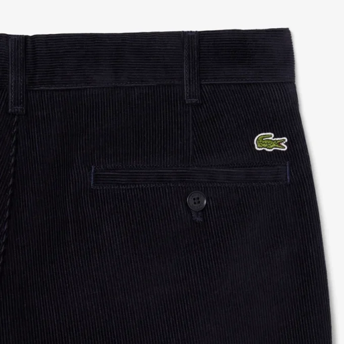 Men’s Regular Fit Corduroy Chino Pants