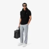 Men’s Regular Fit Cotton Blend Polo