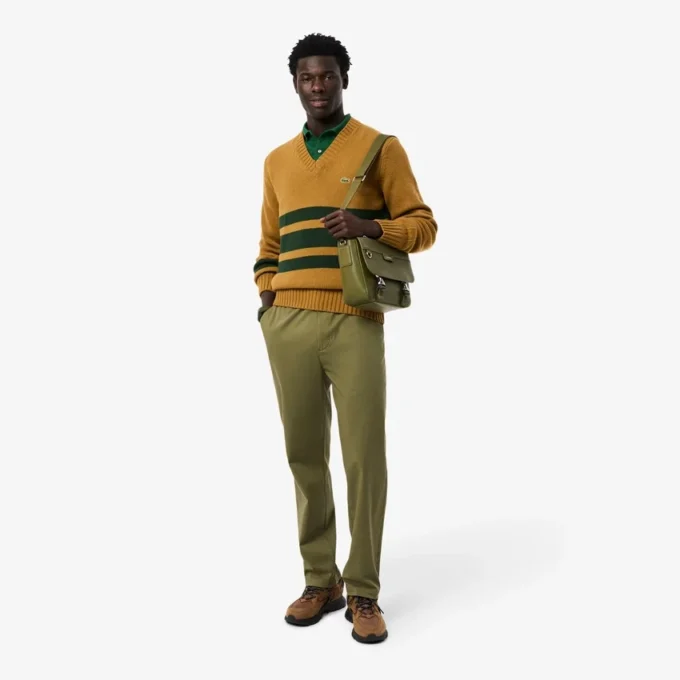 Men’s Regular Fit Cotton Chino Pants