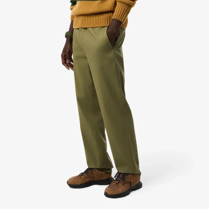 Men’s Regular Fit Cotton Chino Pants