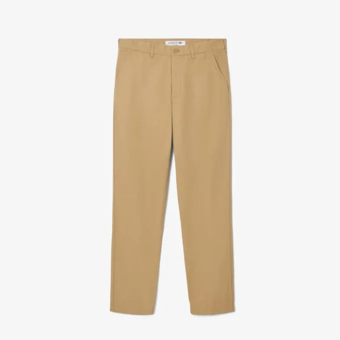 Men’s Regular Fit Cotton Chino Pants