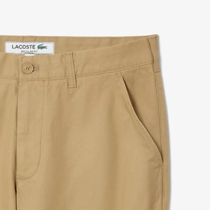 Men’s Regular Fit Cotton Chino Pants