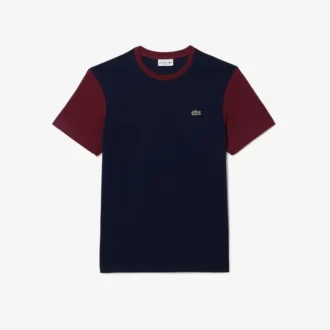 Men’s Regular Fit Cotton Colorblock T-Shirt