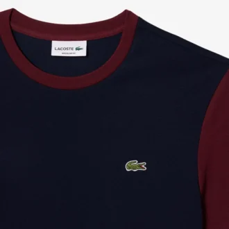 Men’s Regular Fit Cotton Colorblock T-Shirt