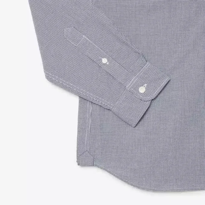 Men’s Regular Fit Gingham Poplin Shirt