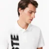 Men’s Regular Fit Lacoste Movement Printed Polo