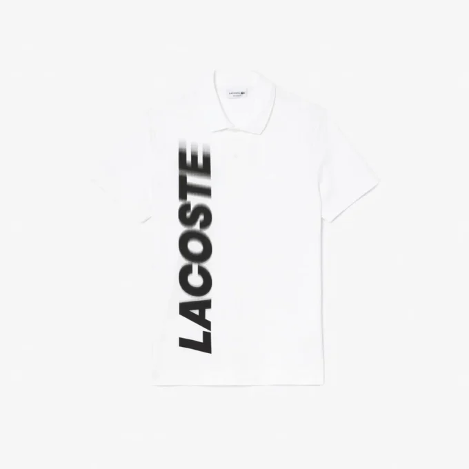 Men’s Regular Fit Lacoste Movement Printed Polo
