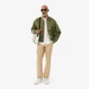 Men’s Regular Fit Lightweight Cotton Cargo Pants
