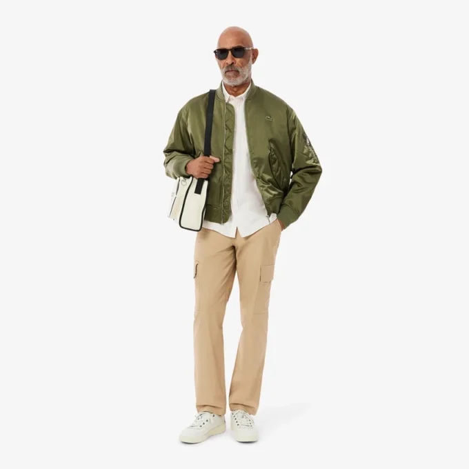 Men’s Regular Fit Lightweight Cotton Cargo Pants