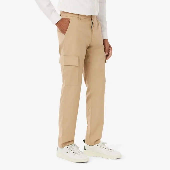 Men’s Regular Fit Lightweight Cotton Cargo Pants